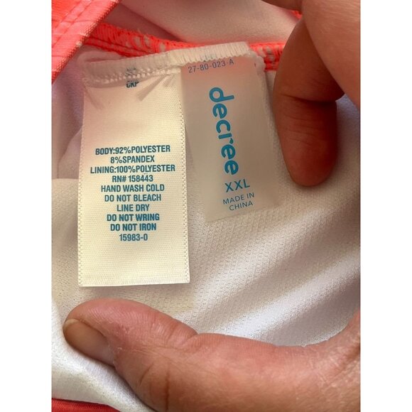 NWT Womens Coral Floral Convertible Bikini Set/One-Piece Swimsuit Adjustable St - Picture 4 of 4